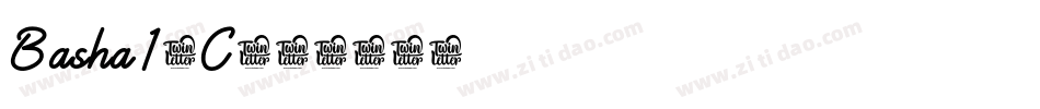 Basha 14C字体转换